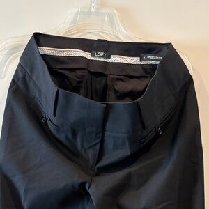 LOFT Black Slim Dress Pants